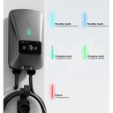 WOLFBOX 7kW WiFi Smart EV Charger - 7.6m Cable, 230V AC Single-Phase