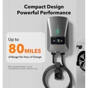 WOLFBOX 7kW WiFi Smart EV Charger - 7.6m Cable, 230V AC Single-Phase