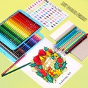 KALOUR 72 Premium Colored Pencils, Artists Soft Core Vibrant Color