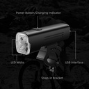 Superfire BL-12 1300lm Front Bicycle Light Rechargeable Water Resistant