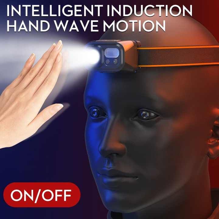 SUPERFIRE HL23- A Rechargeable Headlamp Multifunctional Head Torch 220lm