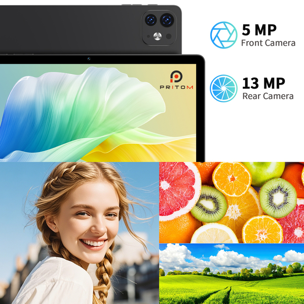 Pritom M60C 10.95" Tablet - Octa-Core 2.0GHz, 8GB RAM, 128GB ROM, 8000mAh
