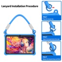 PRITOM Kids Adventure Tablet 7" - 2GB RAM, 32GB Storage, Parental Controls - Blue