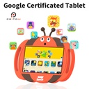 PRITOM Kids Smart Tablet 7 WiFi | 2GB RAM, 32GB Storage, Parental Controls - Orange