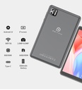 Pritom Tab 8 Pro 8GB RAM 64GB ROM Tablet 8" IPS Display - Grey