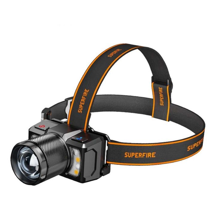 SUPERFIRE HL25 Super Bright Rechargeable Headlamp Torch 700 Lumens