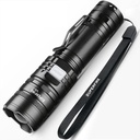 SUPERFIRE V8-S Rechargeable Bright Light Zoomable LED Torch 2000 Lumens