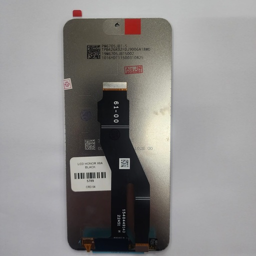 [5789] LCD HONOR X8A BLACK RRP4099
