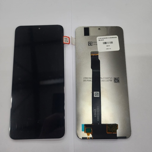 [6074] LCD HONOR X8 BGRADE BLACK RRP4999