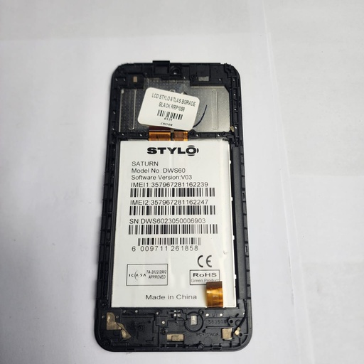 [6131] LCD STYLO ATLAS BGRADE BLACK RRP1099