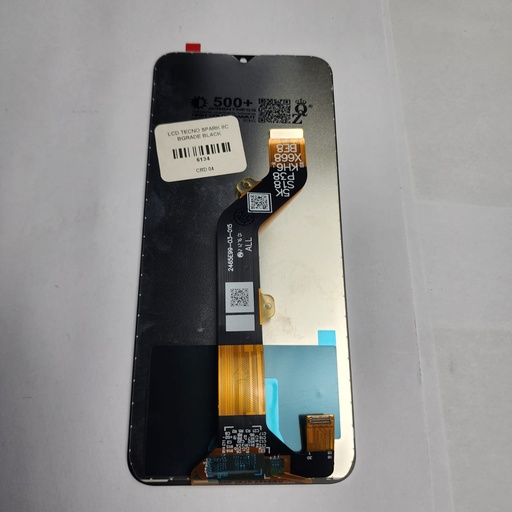 [6134] LCD TECNO SPARK 8C BGRADE BLACK RRP1749