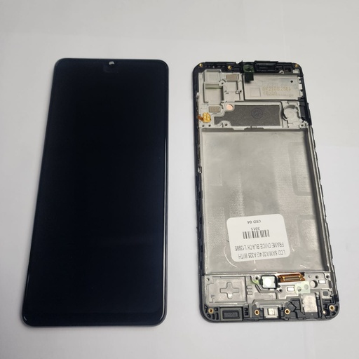 [3015] LCD SAM A32 4G A325 WITH FRAME DVICE BLACK L13995 